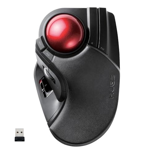 ELECOM HUGE Wireless Trackball Mouse