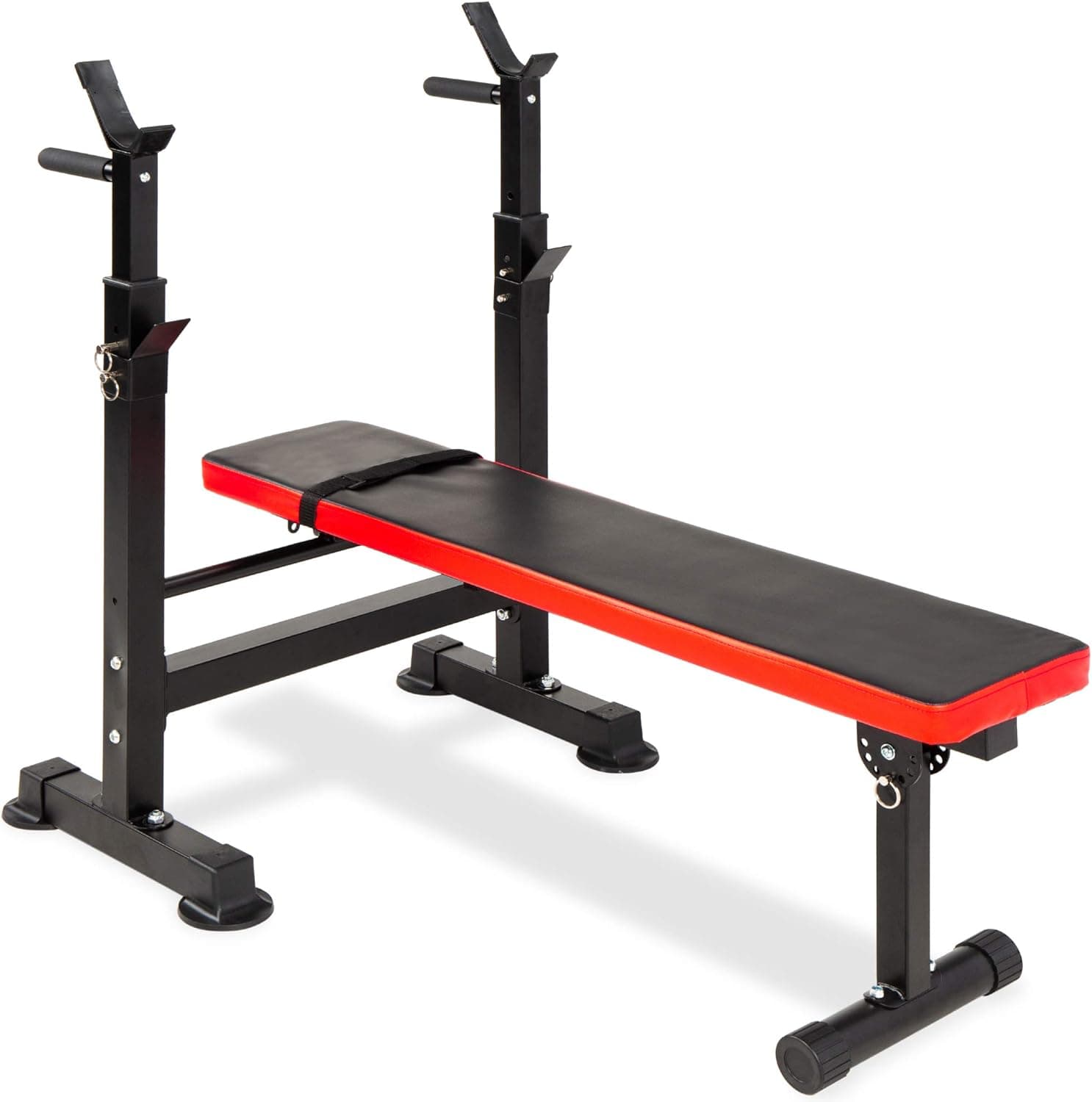 Adjustable Olympic Weight Bench with Squat Rack