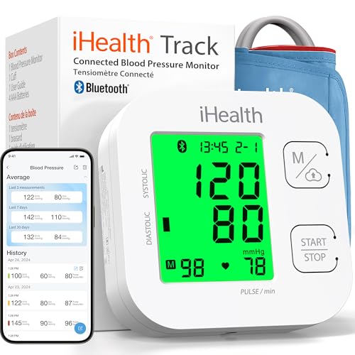 iHealth Track Smart Upper Arm Blood Pressure Monitor with Wi