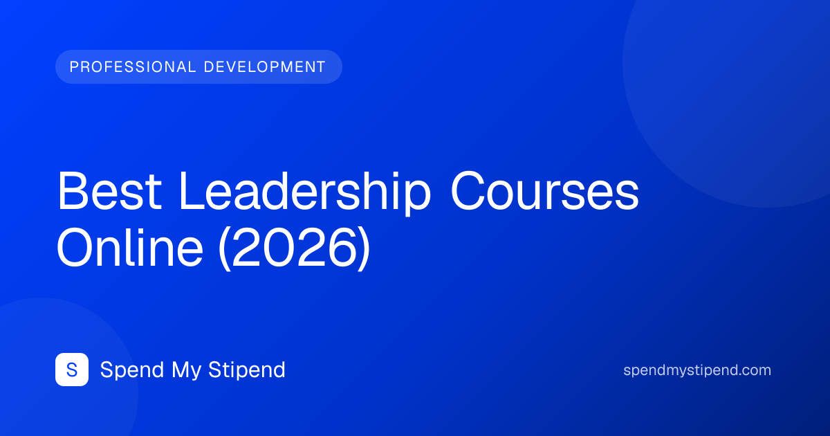 Best Leadership Courses Online (2026)