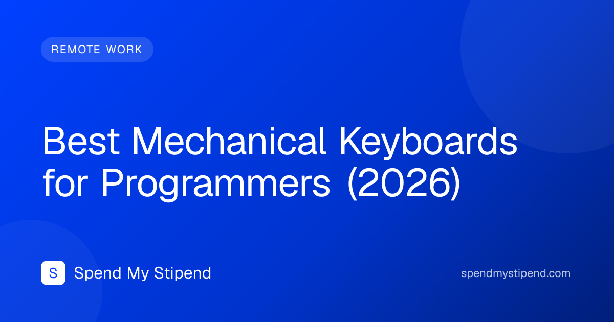 Best Mechanical Keyboards for Programmers (2026)