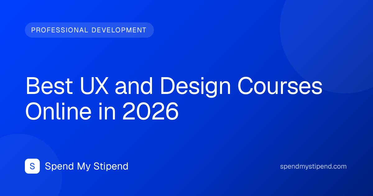 Best UX and Design Courses Online in 2026